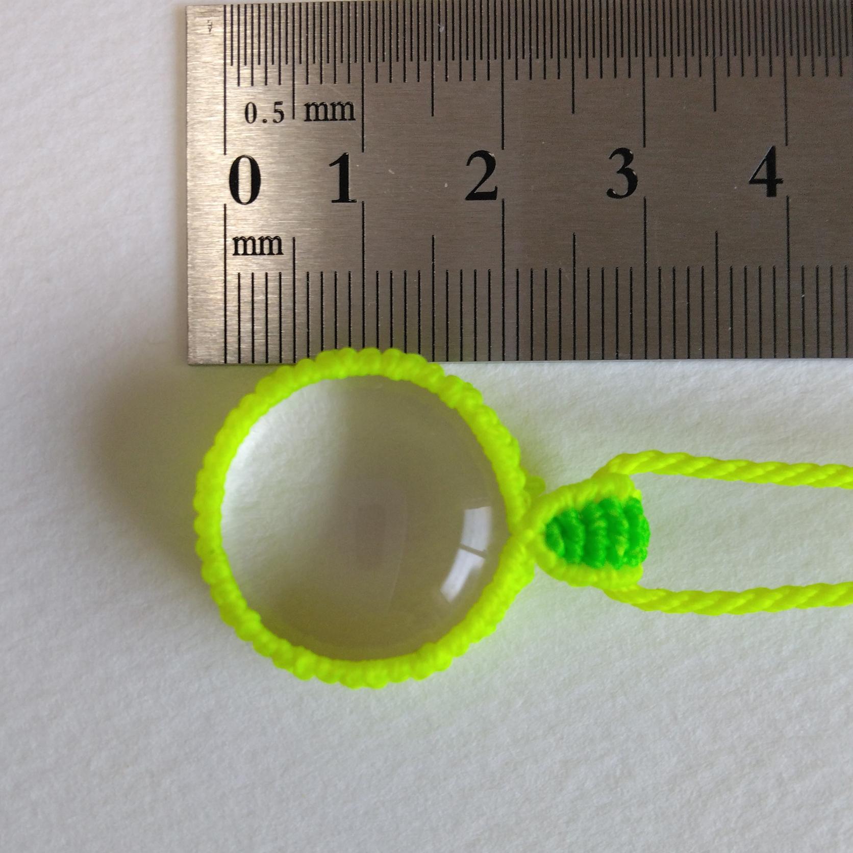 天然石ペンダント 水晶 マクラメ編み MP89 | 6枚目